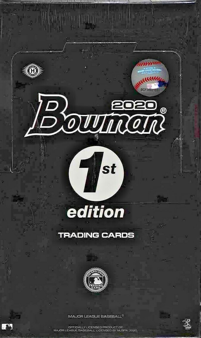 2020 Bowman 1st Edition Sealed Hobby Box